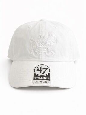 NWT ‘47 The Stray Dog Tonal Embroidery - White Hat